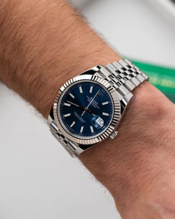 ROLEX  DATE JUST (SILVER BLUE) - VIRAT KOHLI - Image 2