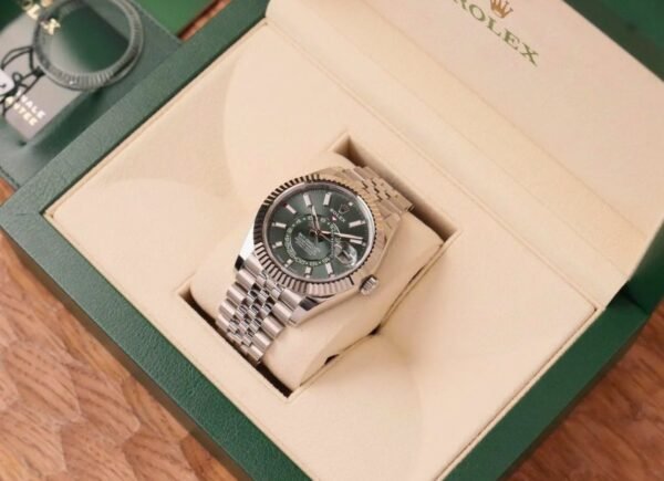 ROLEX SKY DWELLER (SILVER GREEN) - Image 8