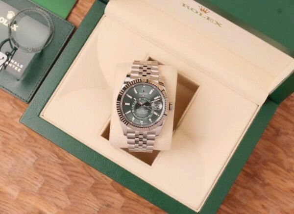 ROLEX SKY DWELLER (SILVER GREEN) - Image 2