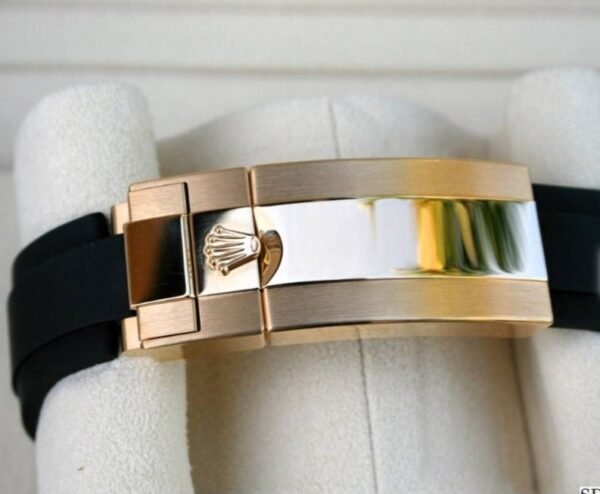 ROLEX YACHT MASTER OYSTER FLEX (GOLD BLACK) - Image 6
