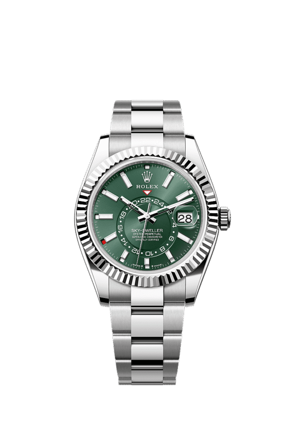 ROLEX SKY DWELLER (SILVER GREEN) - Image 6